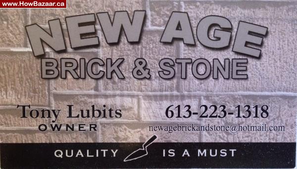 NEW AGE BRICK AND STONE