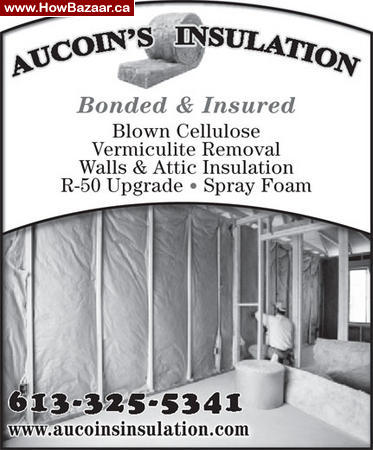Aucoin Insulation-Removal-Ottawa