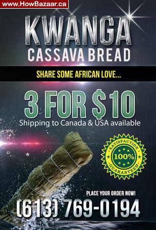 Cassava Bread aka Kwanga